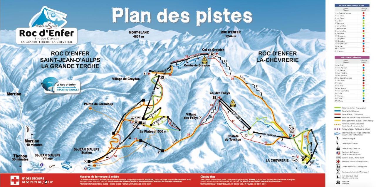 Relai S11 Grand Et Lumineux Studio Avec Coin Montagne 4-6 Pers, Wifi, 30M Des Pistes, Grand Balcon, Draps Non Compris Saint-Jean-dʼAulps Exterior foto